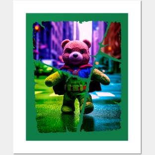 super bear 04 Posters and Art